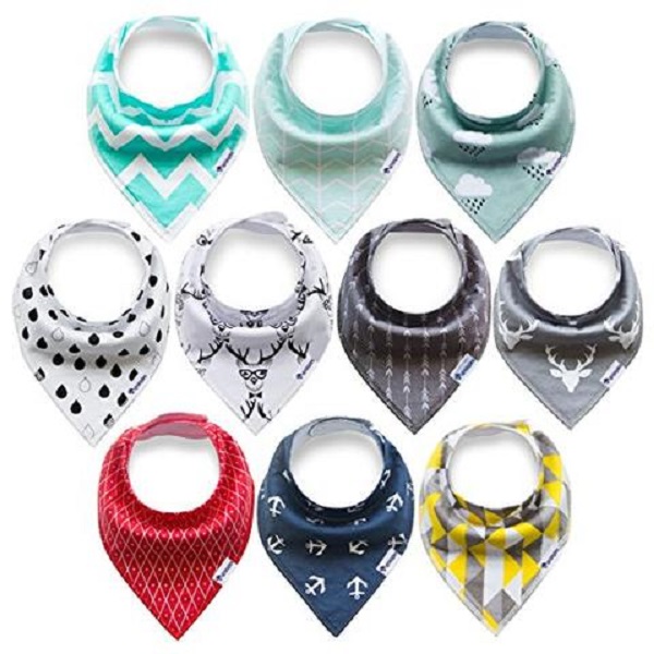 triangle bandana Baby Bibs