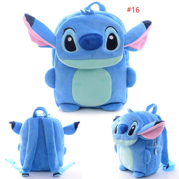 Cartoon Kids Backpacks | Plush STITCH Soft Backpack | Baby Plush Children Bag