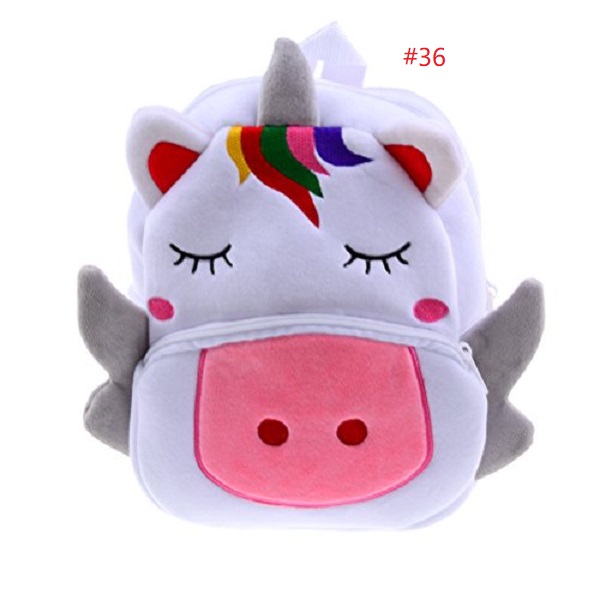 lovely plush Unicorn backpacks