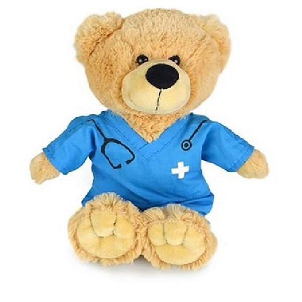 Wholesale custom promotional Doctor design teddy bear toys